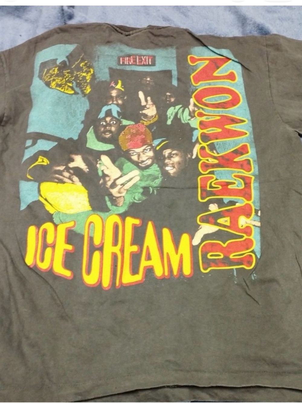 Ice Cream Raekwon Graphic Kids Tee - Brown